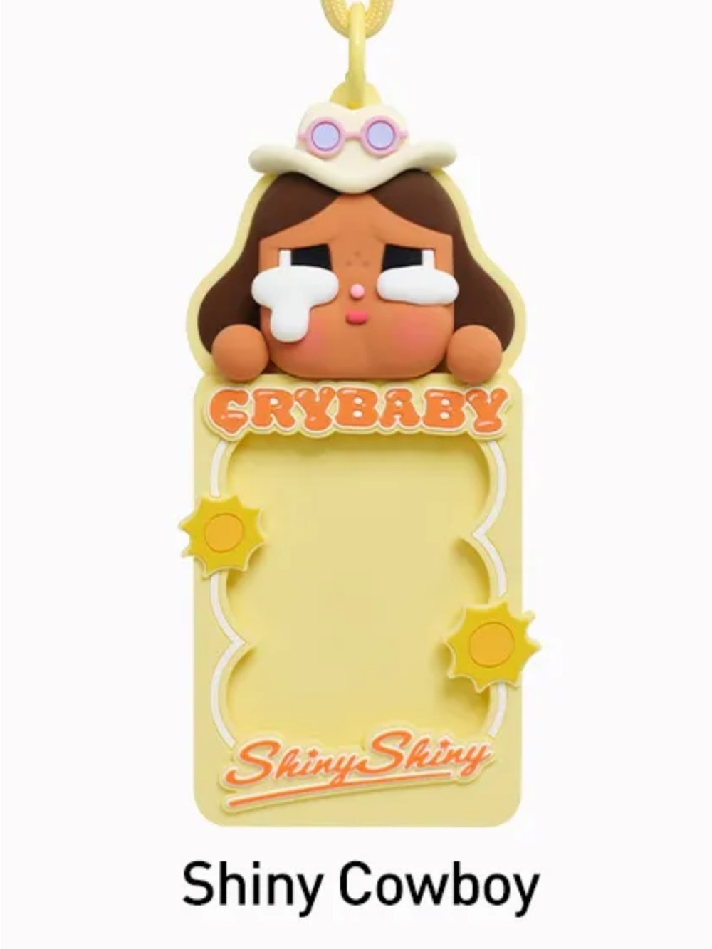 Cry baby Shiny Shiny card holder keychain
